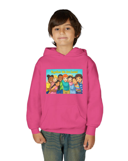 "Together We Are Loved" Youth Hooded Sweatshirt