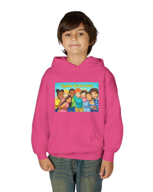 "Together We Are Loved" Youth Hooded Sweatshirt
