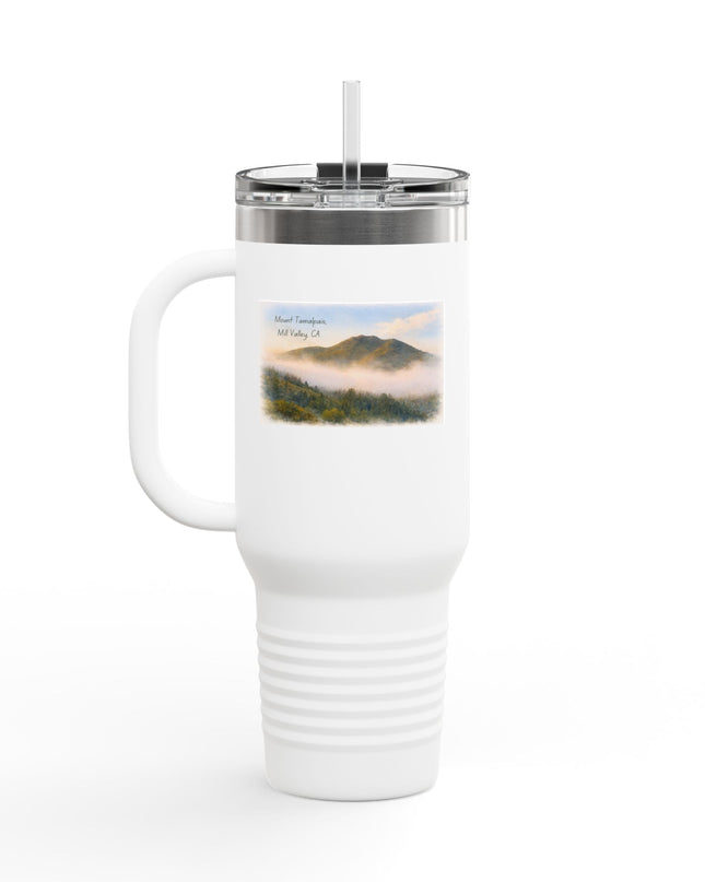 "Mount Tamalpais, Mill Valley, California" Insulated Travel Mug, 40oz
