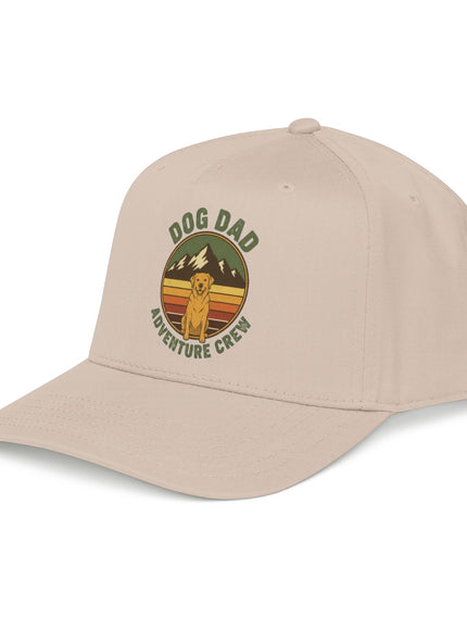 "Dog Dad Adventure Crew" Mid Profile Baseball Cap