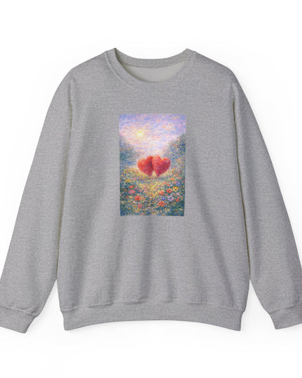"Valentine's Day - Monet Style" Unisex Adult Sweatshirt