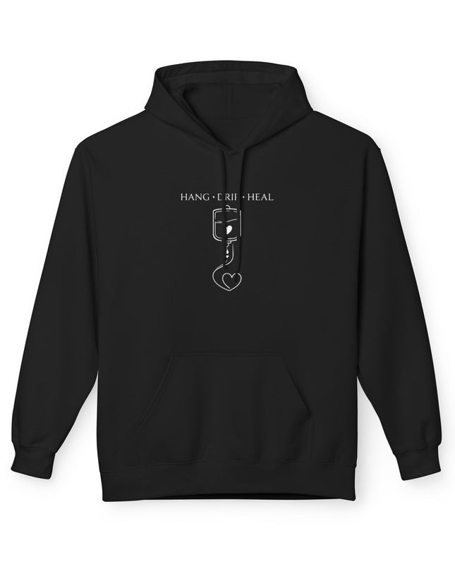 "Hang, Drip, Heal" Unisex Midweight Softstyle Fleece Hoodie