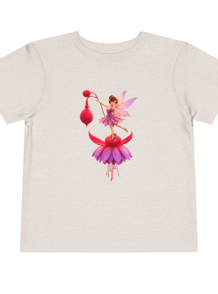"Fuchsia Fairy" Toddler Short Sleeve Tee