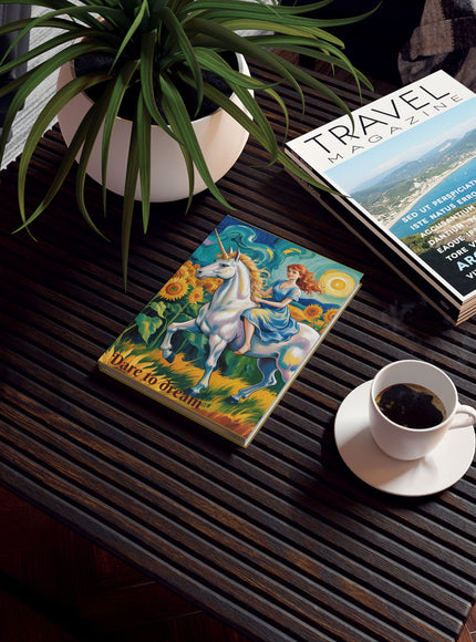 Hardcover Journal - "Dare to dream"