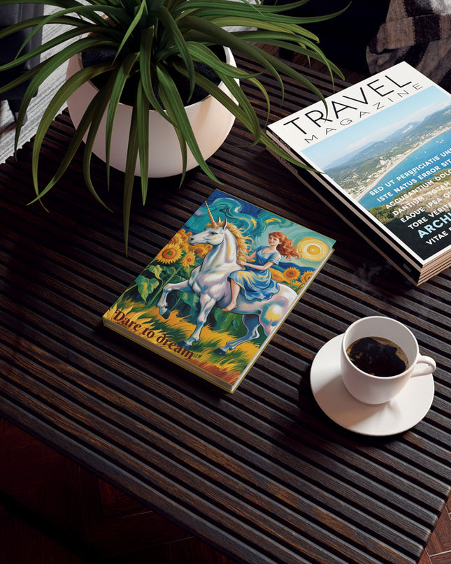 Hardcover Journal - "Dare to dream"