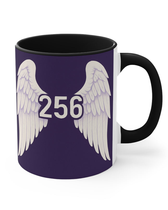 "Fluffy Angel Wing 256" Accent Mug
