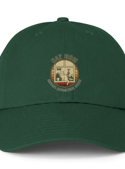 "Cat Mom Adventure Crew" Clean Up Cap