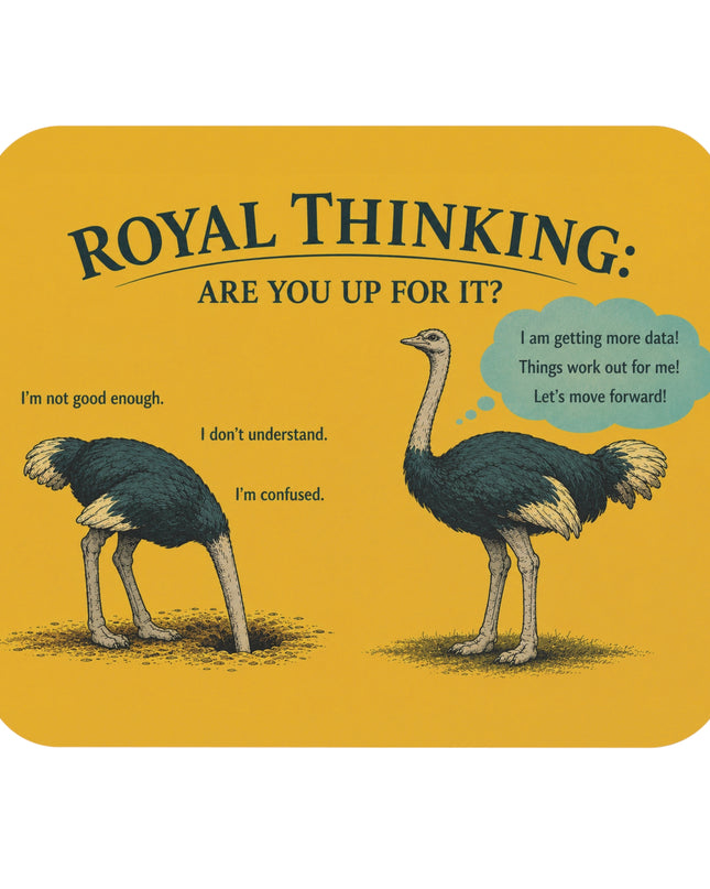 "Ostrich" Mouse Pad (Rectangle)