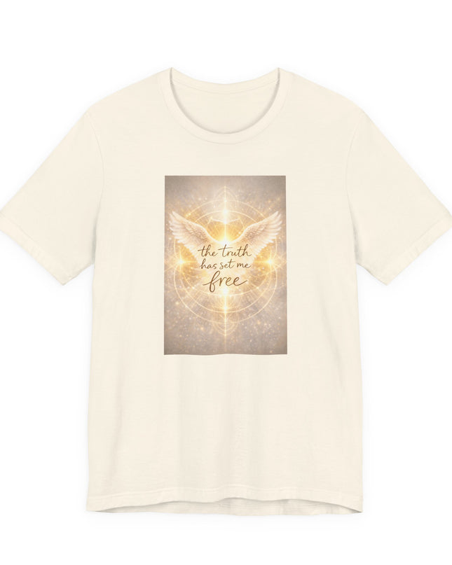 "The Truth Has Set Me Free" Unisex Jersey Short Sleeve Tee