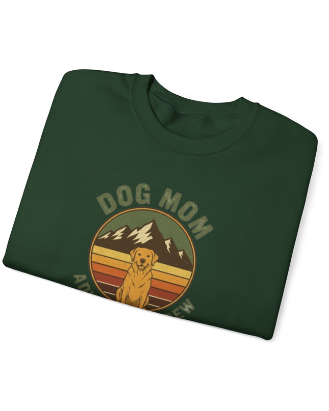 "Dog Mom Adventure Crew" Unisex Adult Sweatshirt