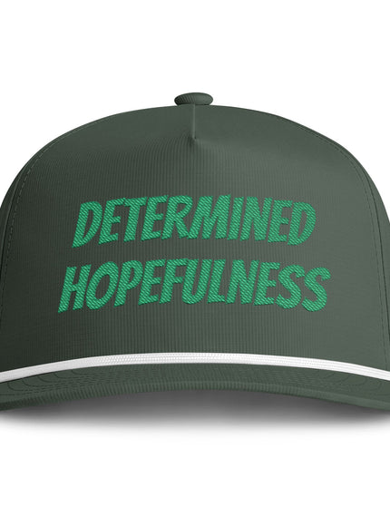 "Determined Hopefulness" Sunwashed Rope Cap