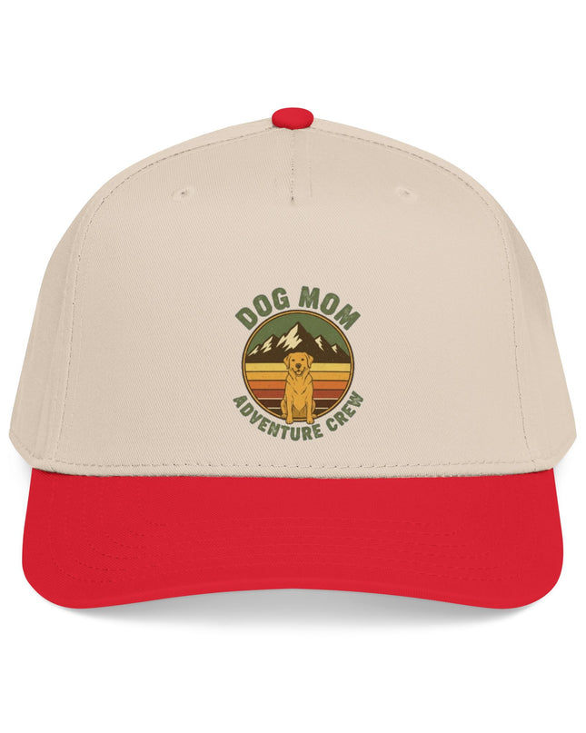 "Dog Mom" Mid Profile Baseball Cap