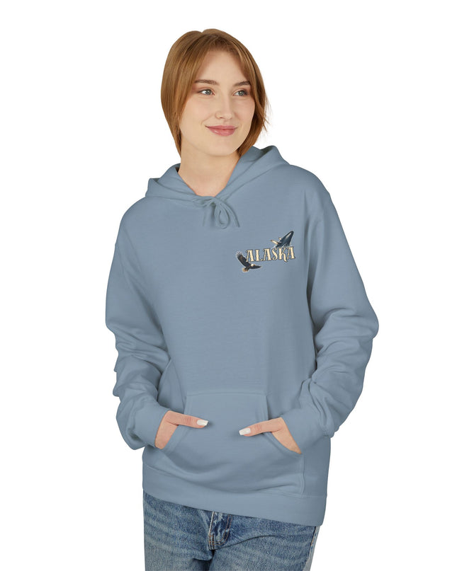 "Alaska" Unisex Midweight Softstyle Fleece Hoodie
