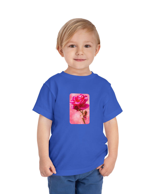 "Fairy Rose" Toddler Short Sleeve Tee