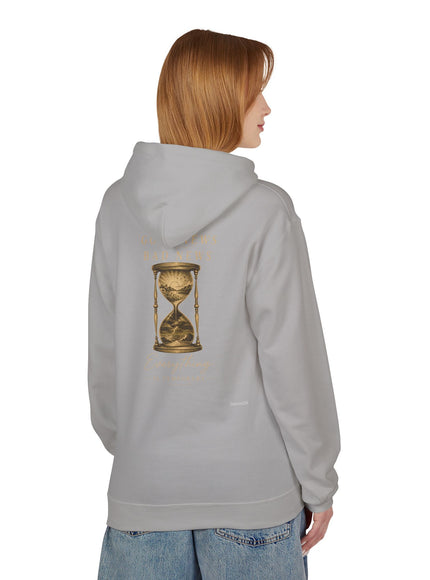 "Good News, Bad News, Everything is Temporary" Unisex Midweight Softstyle Fleece Hoodie