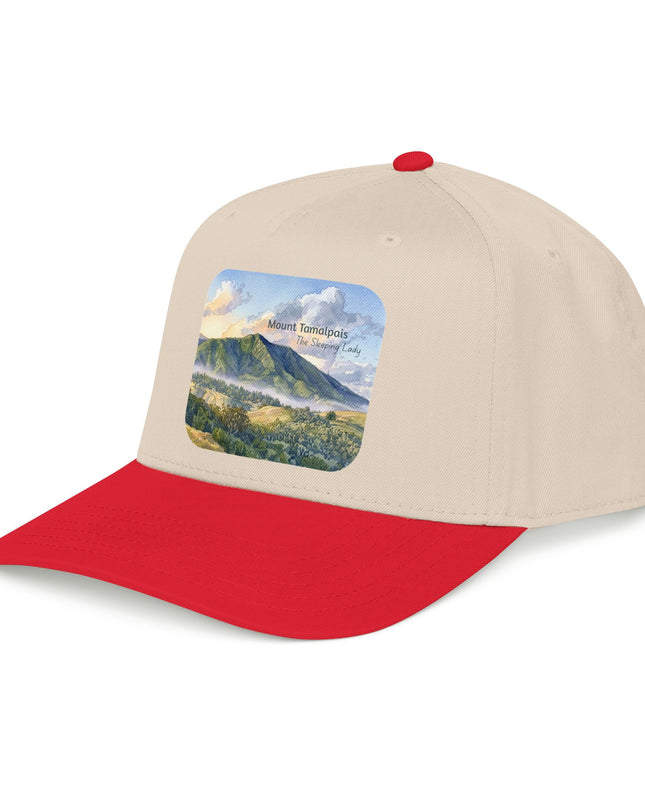 "Mount Tamalpais, the Sleeping Lady" Mid Profile Baseball Cap