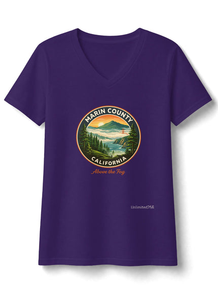 "Above the Fog" Women's Fan Favorite V-Neck Tee