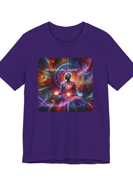 "The Energy will Provide, (Energy for Success)" Unisex Jersey Short Sleeve Tee