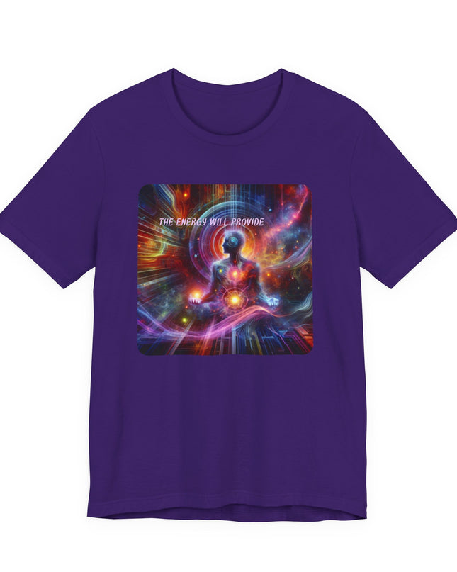 "The Energy will Provide, (Energy for Success)" Unisex Jersey Short Sleeve Tee