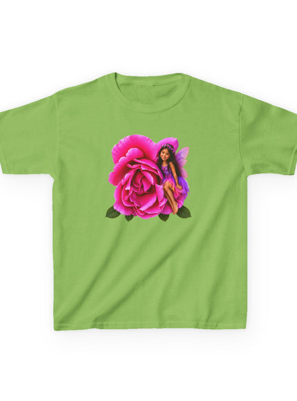 "Rose Fairy" Kids Heavy Cotton Tee