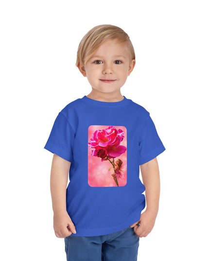 "Fairy Rose" Toddler Short Sleeve Tee