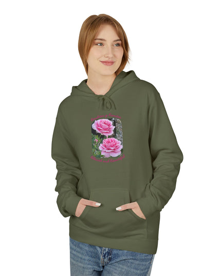 "Blessed and Beautiful" Unisex Adult Midweight Softstyle Fleece Hoodie