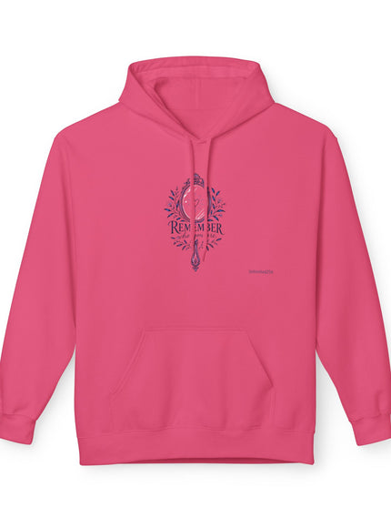 "Remember Who You Are" Unisex Midweight Softstyle Fleece Hoodie