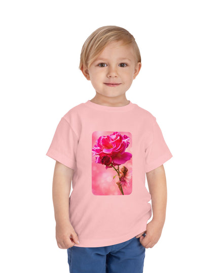 "Fairy Rose" Toddler Short Sleeve Tee