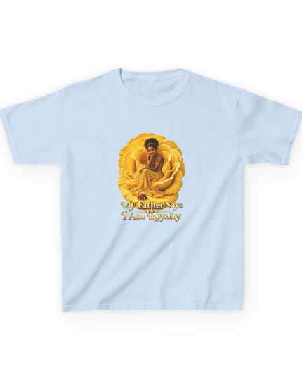 "My Father Says I am Royalty" Kids Heavy Cotton Tee