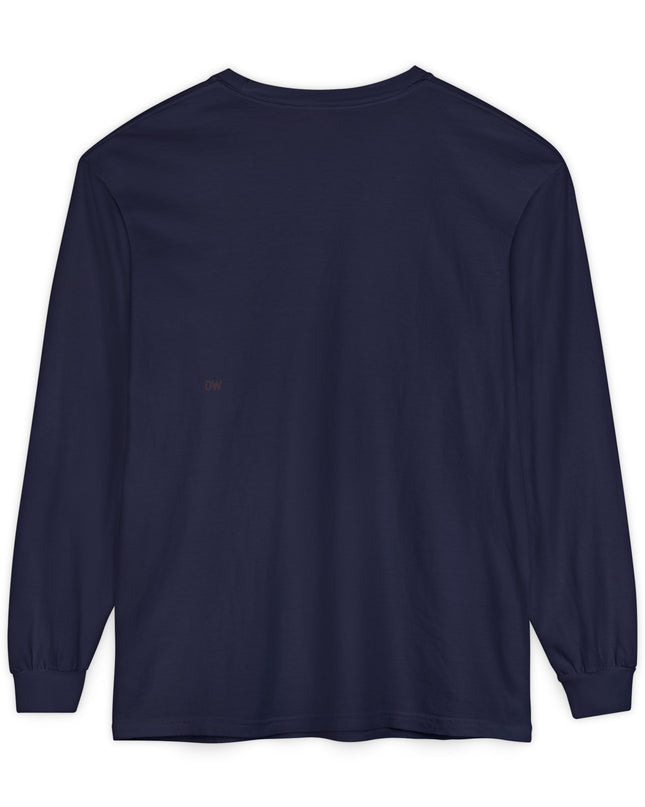 "California Poppies" Unisex Garment-dyed Long Sleeve T-Shirt