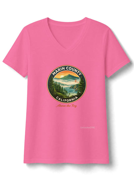 "Above the Fog" Women's Fan Favorite V-Neck Tee