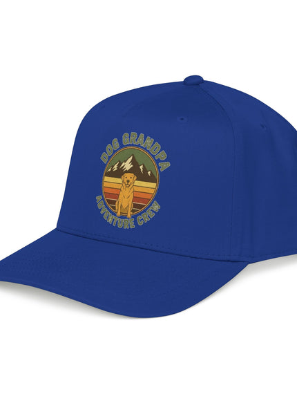 "Dog Grandpa Adventure Crew" Mid Profile Baseball Cap