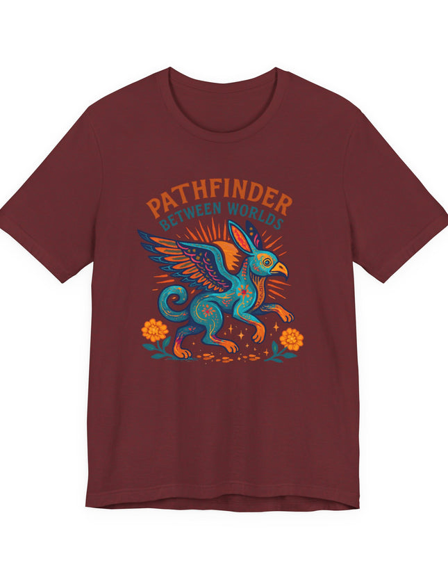 "Pathfinder Between World" Unisex Jersey Short Sleeve Tee