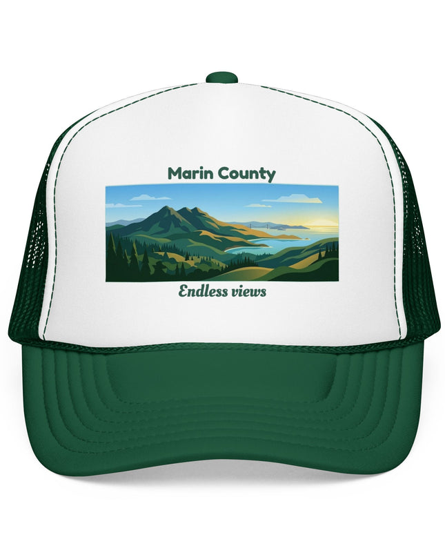 "Marin County - Endless Views" Foam Trucker Hat