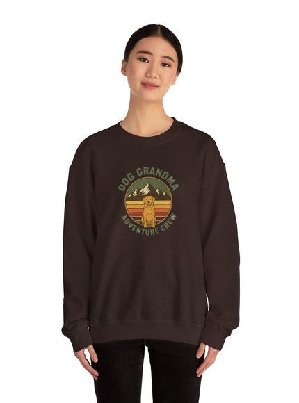 "Dog Grandma Adventure Crew" Unisex Sweatshirt