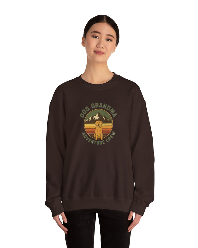 "Dog Grandma Adventure Crew" Unisex Sweatshirt