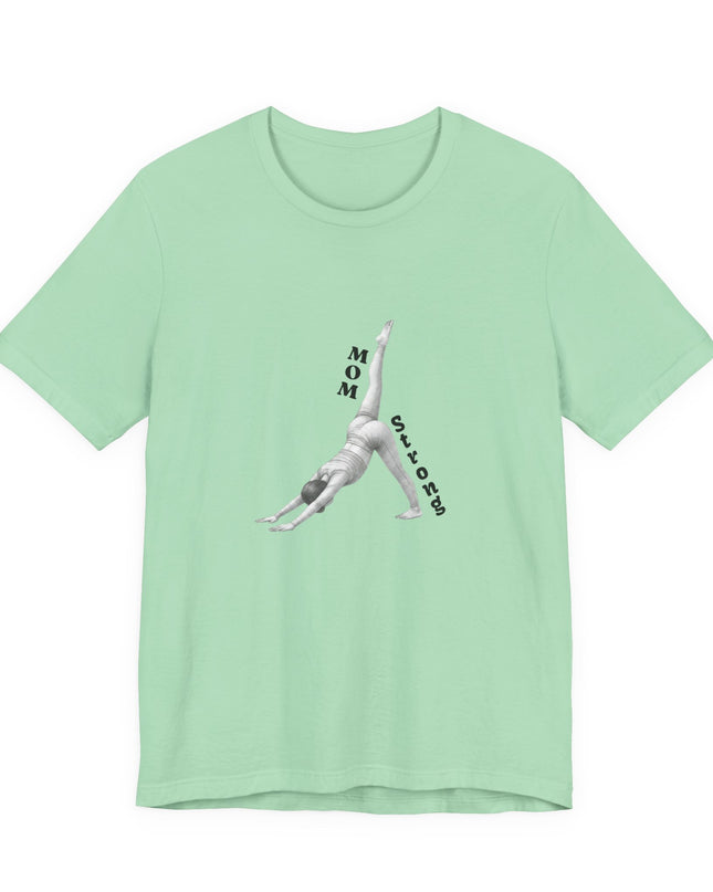"Mom Strong Pilates" Unisex Jersey Short Sleeve Tee