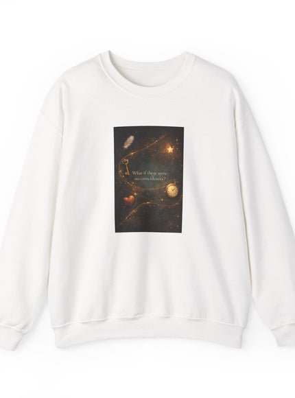 "What If There Were No Coincidences" Unisex Adult Sweatshirt
