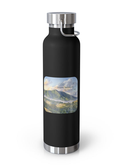"Mount Tamalpais, the Sleeping Lady" Copper Vacuum Insulated Bottle, 22oz