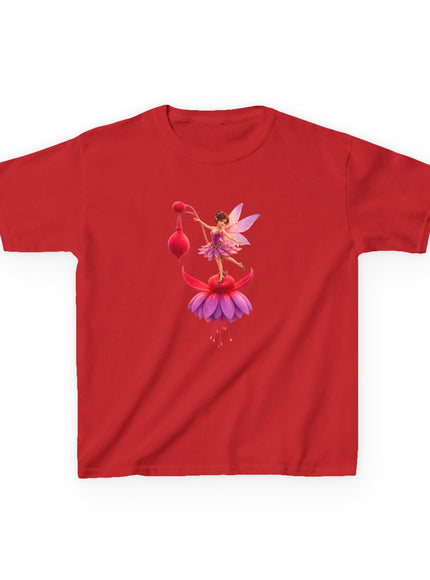 "Fuchsia Fairy" Kids Heavy Cotton Tee