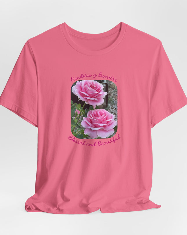 "Blessed and Beautiful" Unisex Jersey Short Sleeve Tee