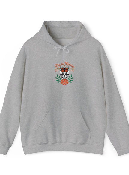 "Día de Muertos" Unisex Heavy Blend Hooded Embroidered Sweatshirt