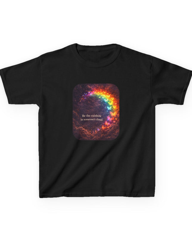"Be the Rainbow in Someone's Cloud" Kids Heavy Cotton Tee