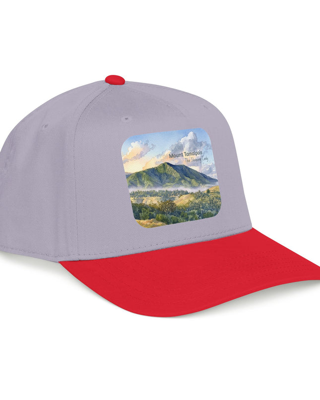 "Mount Tamalpais, the Sleeping Lady" Mid Profile Baseball Cap