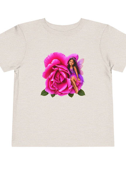 "Rose Fairy" Toddler Short Sleeve Tee
