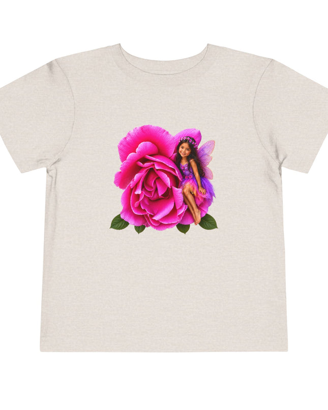"Rose Fairy" Toddler Short Sleeve Tee