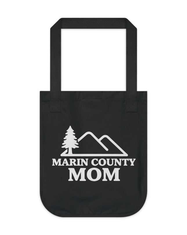 "Marin County Mom" Organic Canvas Tote Bag
