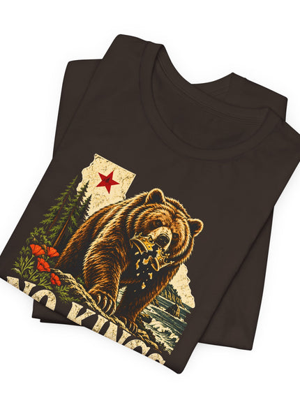 "No Kings California" Unisex Jersey Short Sleeve Tee