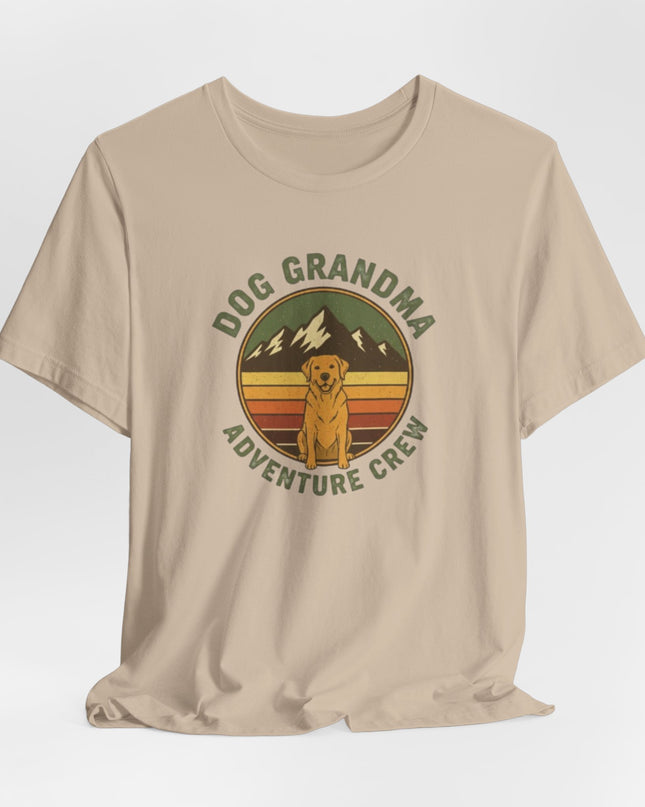 "Dog Grandma Adventure Crew" Unisex Jersey Short Sleeve Tee