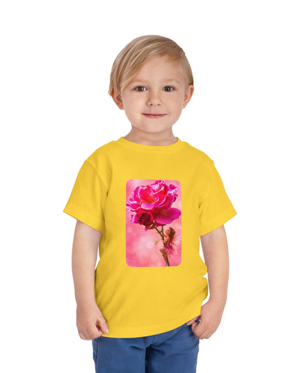 "Fairy Rose" Toddler Short Sleeve Tee
